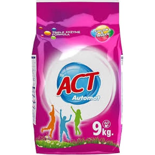 ACT 9 KG MATİK TOZ DETERJAN ACT 9 KG MATİK TOZ DETERJAN