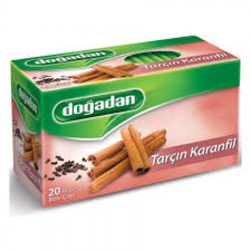 DOĞADAN TARÇIN KARANFİL BARDAK BİTKİ ÇAYI 20'Lİ DOĞADAN TARÇIN KARANFİL BARDAK BİTKİ ÇAYI 20'Lİ