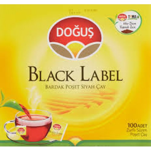 DOĞUŞ BLACK LABEL BARDAK ÇAY 2 gr x 1000 DOĞUŞ BLACK LABEL BARDAK ÇAY 2 gr x 1000