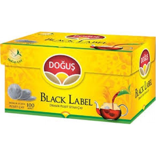 Doğuş black label bardak çay 3.2 gr x 100 Doğuş black label bardak çay 3.2 gr x 100