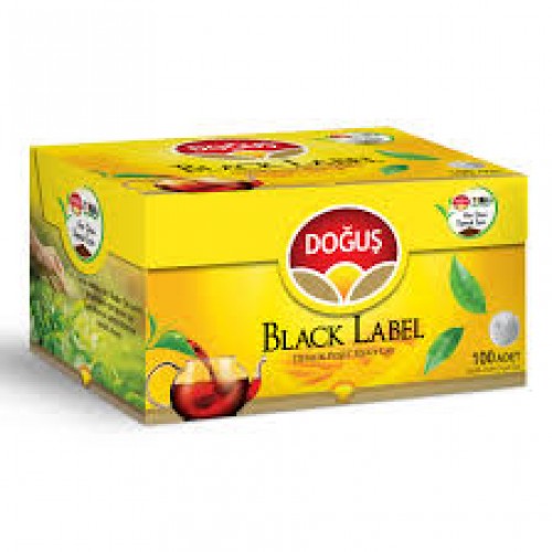 DOĞUŞ BLACK LABEL DEMLİK POŞET ÇAY 100'LÜ DOĞUŞ BLACK LABEL DEMLİK POŞET ÇAY 100'LÜ