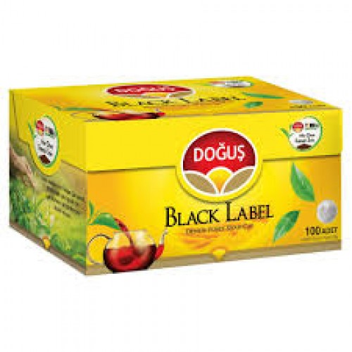 Doğuş Black Label Demlik Poşet Siyah Çay 3.2 Gr x 100 Lü Doğuş Black Label Demlik Poşet Siyah Çay 3.2 Gr x 100 Lü