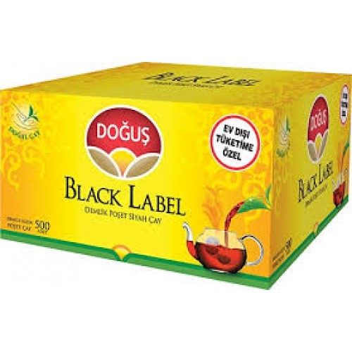 DOĞUŞ BLACK LABEL DEMLİK POŞET ÇAY 500'LÜ DOĞUŞ BLACK LABEL DEMLİK POŞET ÇAY 500'LÜ