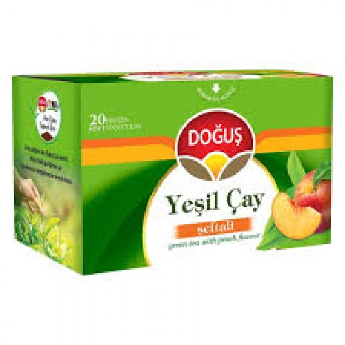 DOĞUŞ ŞEFTALİLİ YELİL ÇAY 20'Lİ DOĞUŞ ŞEFTALİLİ YELİL ÇAY 20'Lİ