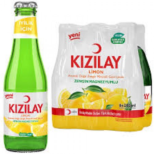 KIZILAY LİMON AROMALI DOĞAL MADEN SUYU 6'LI KIZILAY LİMON AROMALI DOĞAL MADEN SUYU 6'LI