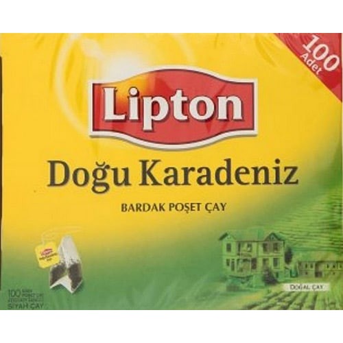 LİPTON DOĞU KARADENİZ BARDAK POŞET ÇAY 100 x 2 gr LİPTON DOĞU KARADENİZ BARDAK POŞET ÇAY 100 x 2 gr