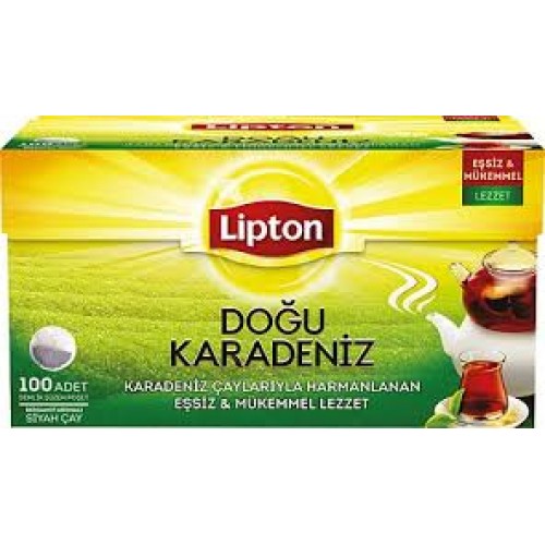 LİPTON DOĞU KARADENİZ DEMLİK POŞET ÇAY 100 x 3.2 gr LİPTON DOĞU KARADENİZ DEMLİK POŞET ÇAY 100 x 3.2 gr