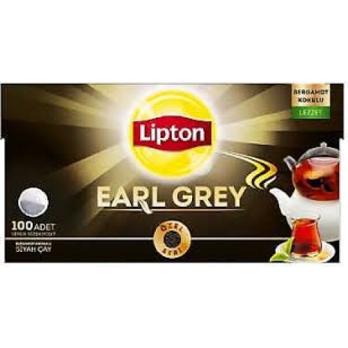LİPTON EARL GREY DEMLİK POŞET ÇAY 100 x 3.2 gr LİPTON EARL GREY DEMLİK POŞET ÇAY 100 x 3.2 gr