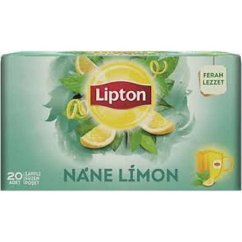 LİPTON NANE LİMON BARDAK BİTKİ ÇAYI 20'Lİ LİPTON NANE LİMON BARDAK BİTKİ ÇAYI 20'Lİ