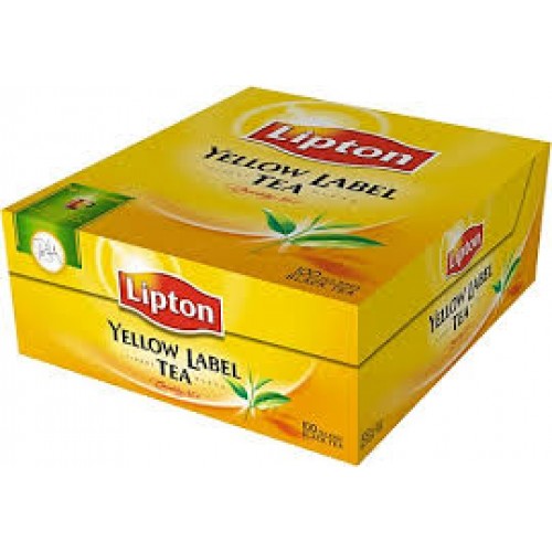 LİPTON YELLOW LABEL BARDAK POŞET ÇAY 100 x 2 gr LİPTON YELLOW LABEL BARDAK POŞET ÇAY 100 x 2 gr