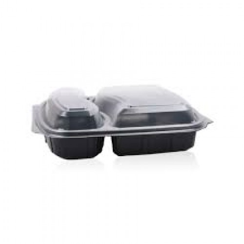YEMEK KAP MİKRODALGA 2 BÖLME SET MEYPAK 50 ADET
