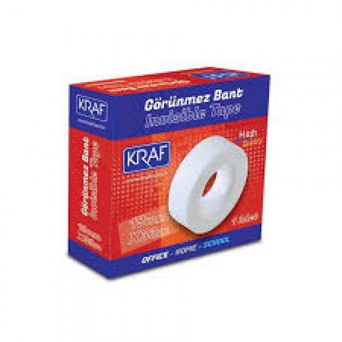 KRAF 1933G GÖRÜNMEZ BANT 19 mm x 33 m KRAF 1933G GÖRÜNMEZ BANT 19 mm x 33 m
