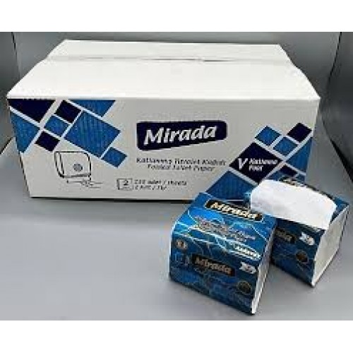 MİRADA V KAT TUVALET KAĞIDI 250'Lİ MİRADA V KAT TUVALET KAĞIDI 250'Lİ