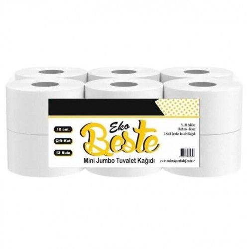 BESTE ECO MİNİ JUMBO TUVALET KAĞIDI 2,5 KG BESTE ECO MİNİ JUMBO TUVALET KAĞIDI 2,5 KG