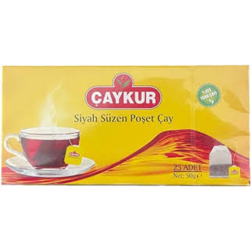 ÇAYKUR SÜZEN BARDAK POŞET ÇAY 25 x 2 gr ÇAYKUR SÜZEN BARDAK POŞET ÇAY 25 x 2 gr