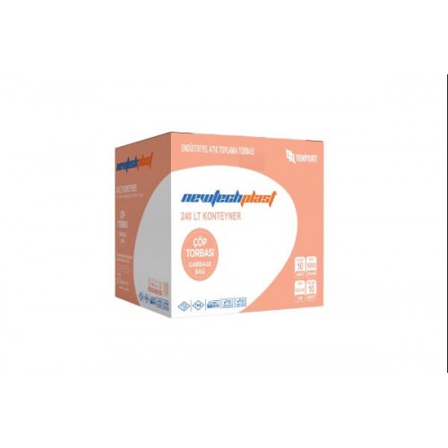 NEWTECH ÇÖP POŞET KONTEYNER 1000 GR 240 LT 10 RULO * 10 PAKET NEWTECH ÇÖP POŞET KONTEYNER 1000 GR 240 LT 10 RULO * 10 PAKET