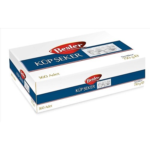 BESLER ÇİFT SARGILI KÜP ŞEKER 5 KG BESLER ÇİFT SARGILI KÜP ŞEKER 5 KG