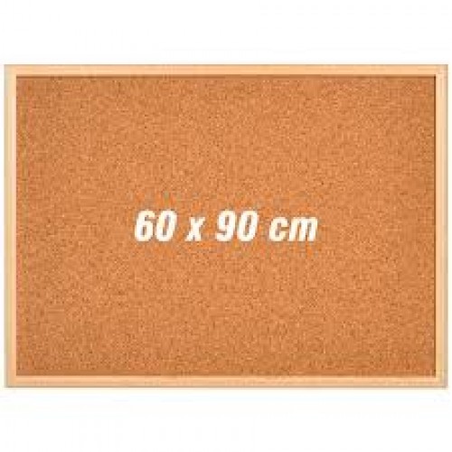 PANDA AHŞAP ÇERÇEVE MANTAR PANO 60*90 PAN-116