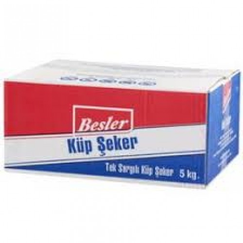 BESLER TEK SARGILI KÜP ŞEKER 5 KG BESLER TEK SARGILI KÜP ŞEKER 5 KG