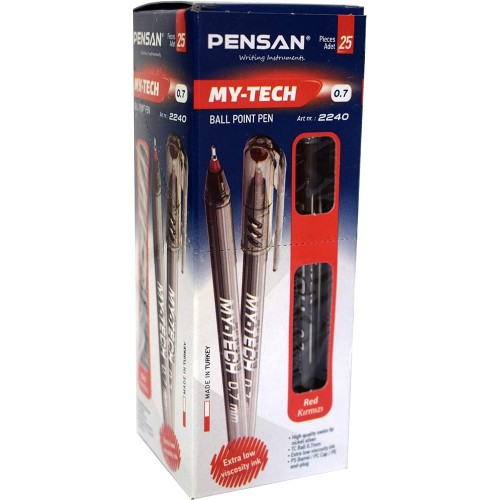 PENSAN MY-TECH TÜKENMEZ KALEM 0.7 mm 25 ADET PENSAN MY-TECH TÜKENMEZ KALEM 0.7 mm 25 ADET