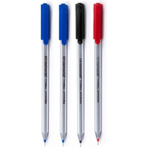 PENSAN TRİBALL 1003 TÜKENMEZ KALEM 1.0 mm 4 ADET - KARIŞIK RENK PENSAN TRİBALL 1003 TÜKENMEZ KALEM 1.0 mm 4 ADET - KARIŞIK RENK
