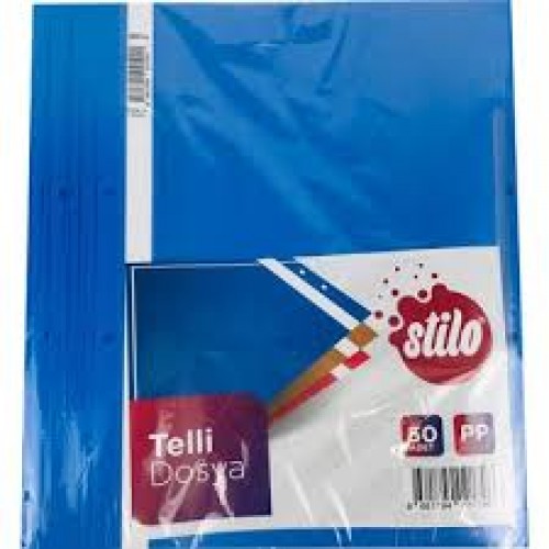 STİLO MAVİ TELLİ DOSYA 50'Lİ STİLO MAVİ TELLİ DOSYA 50'Lİ